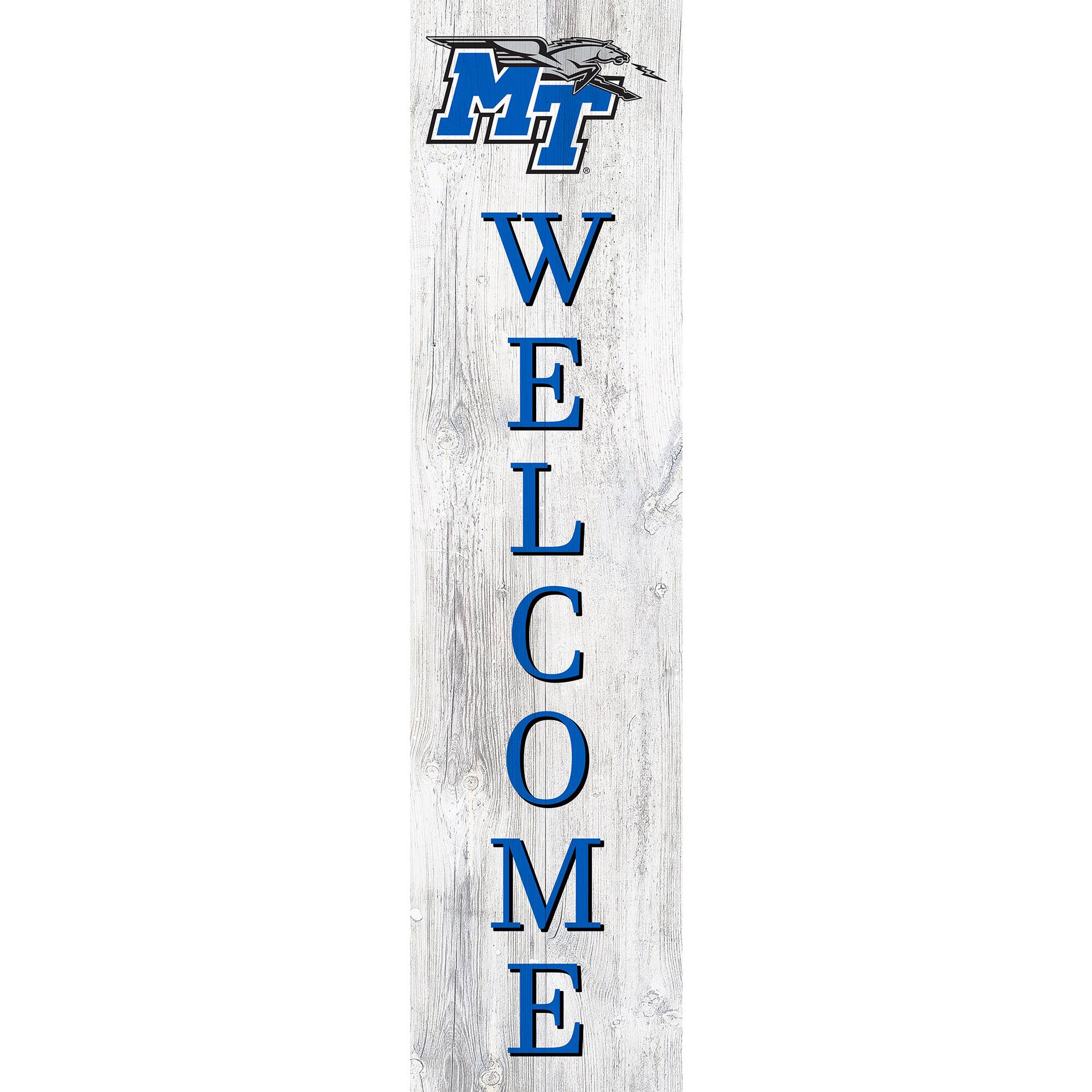 MTSU Blue Raiders 48'' Welcome Leaner