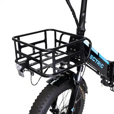 Lectric eBikes - Cargo Package: Front Rack, Front Basket & Rear Basket - Black Lectric eBikes - Cargo Package: Front Rack, Front Basket & Rear Basket - Black