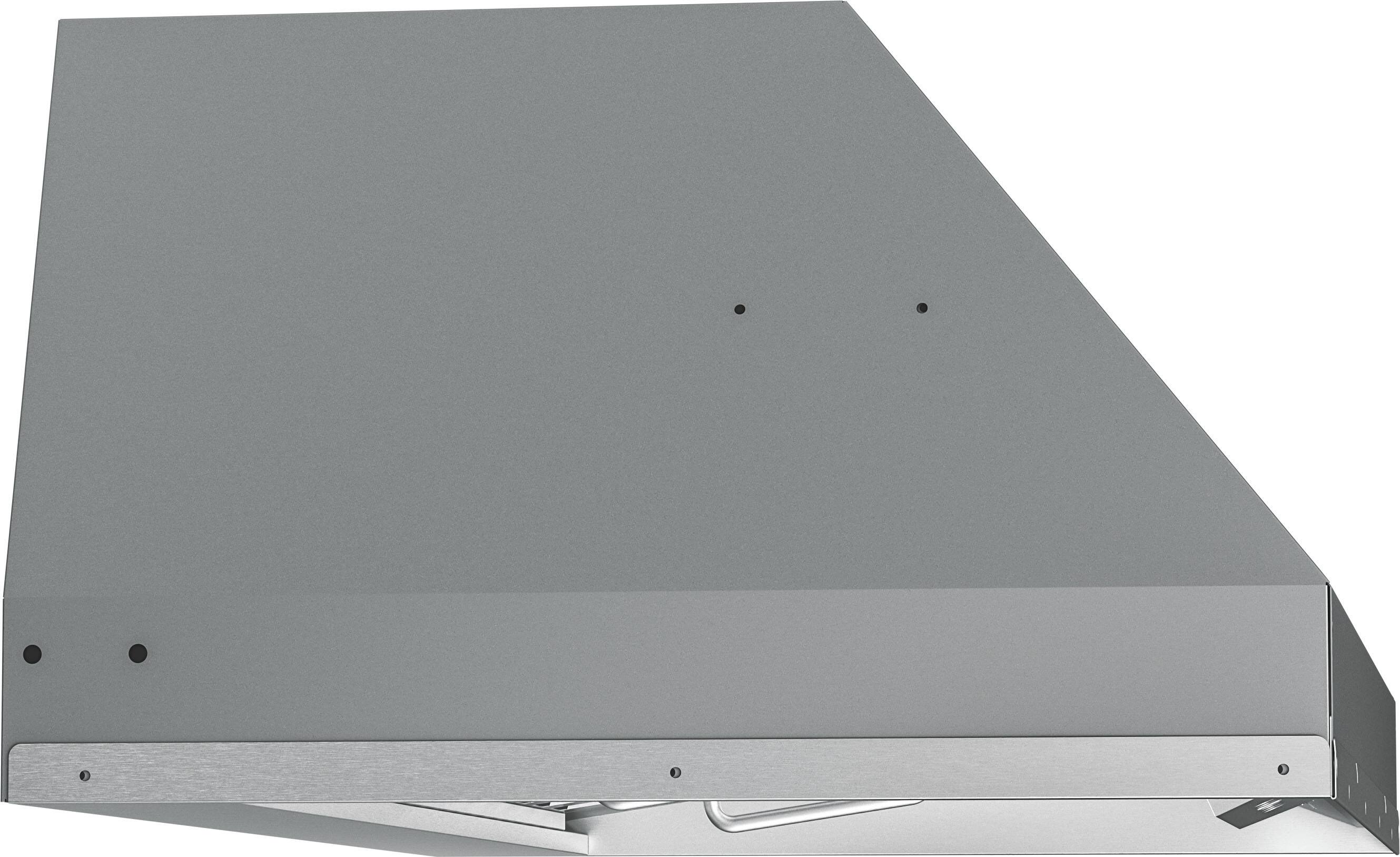 Alt View 17. Zephyr - Monsoon I 36 in. 650 CFM Insert Mount Range Hood with LED Light - Stainless Steel.