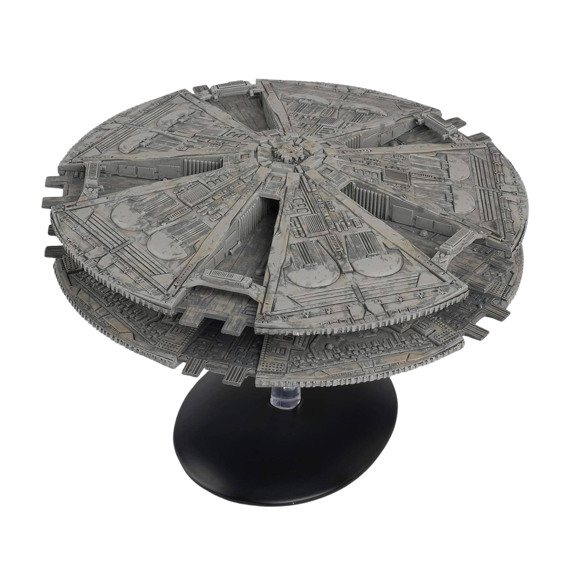Alt View 1. Eaglemoss - Eaglemoss Battlestar Galactica Ship Replica | Baseship (Classic) - Grey.
