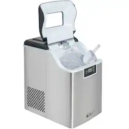 Deco Chef - Countertop Nugget Ice Maker IM44NGSTS - Stainless Steel