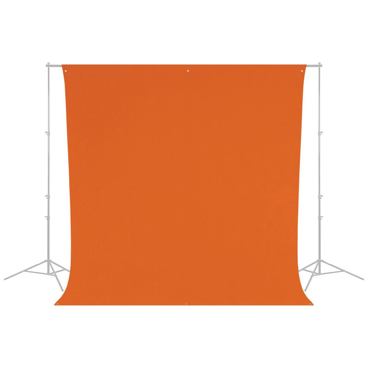 Alt View 6. Westcott - Westcott 5x7' X-Drop Wrinkle-Resistant Backdrop, Tiger Orange.