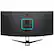 Alt View 1. Z-Edge - 34" 21:9 UWQHD 3440x1440 165Hz 1ms Curved Gaming Monitor, FreeSync, HDMI x2, DP x2, PBP & PIP Mode - Black.