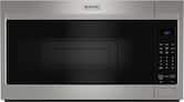 Maytag - 1.7 Cu. Ft. Over-The-Range Microwave with Non-Stick Interior Coating - Stainless Steel