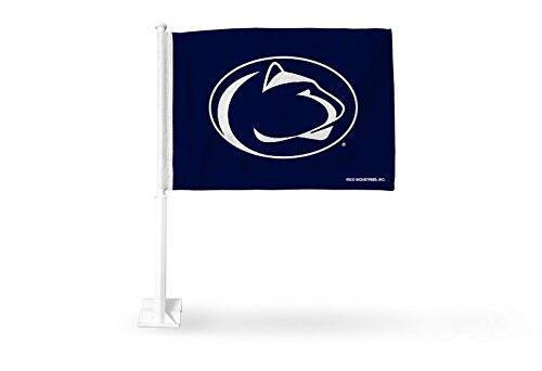 Alt View 3. Rico Industries - Penn State Nittany Lions Licensed 11X14 Window Mount 2-Sided Car Flag - Multi.