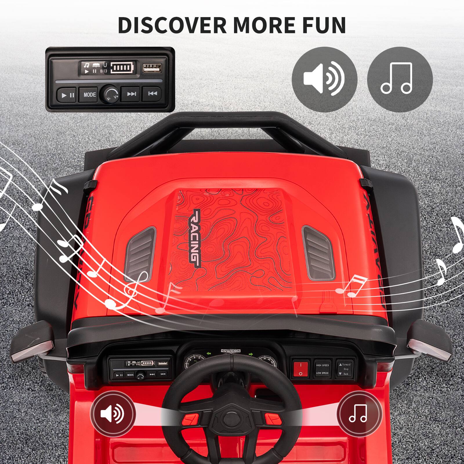 DISCOVER MORE FUN

RACING