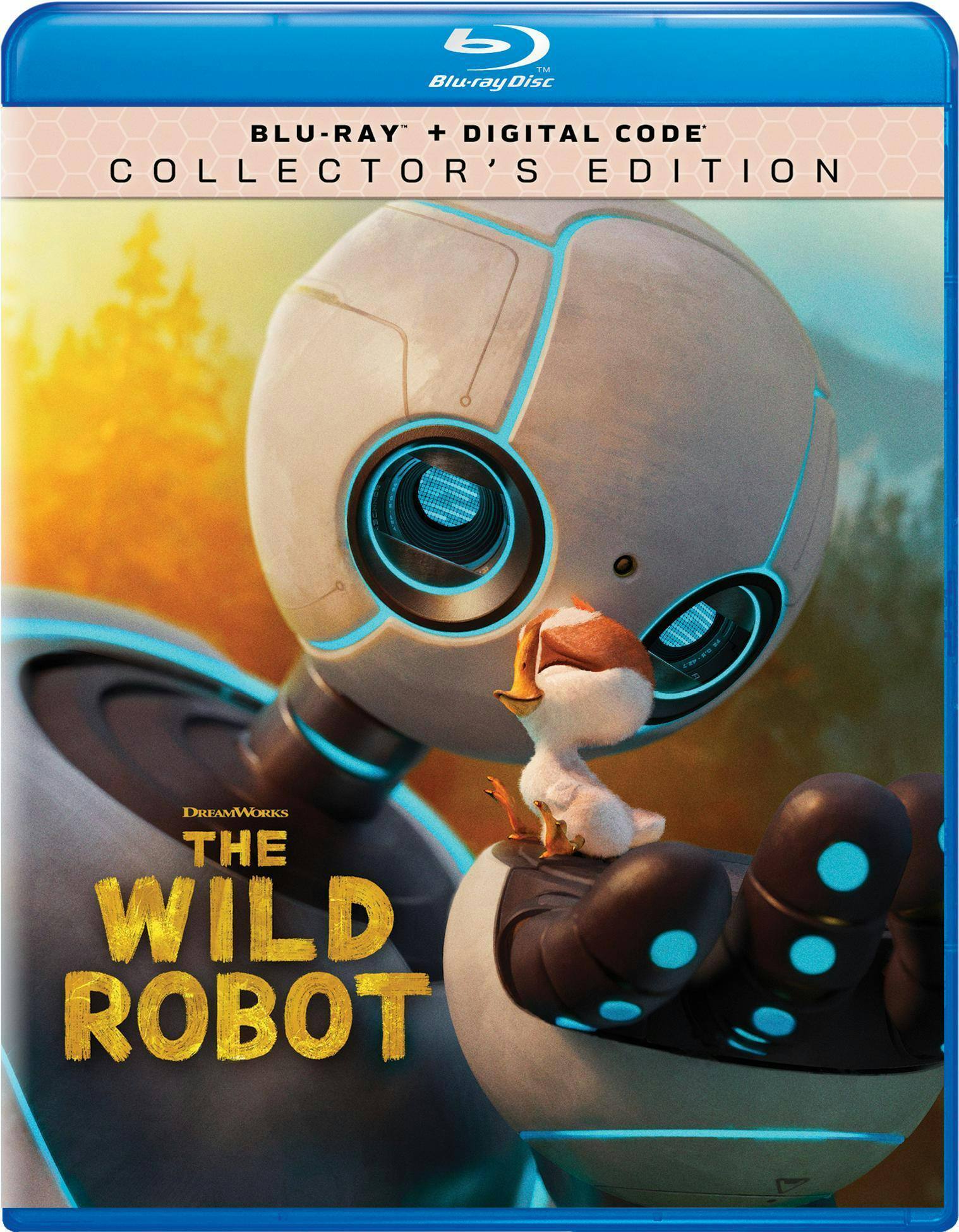 Front. The Wild Robot - Collector's Edition Blu-ray + Digital [Blu-ray].