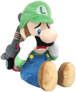 Little Buddy - Super Mario Bros - Luigi Strobulb 7" Plush - Collectibles - Multicolor