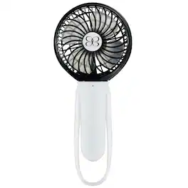 BuggyGear - 3-Speed Turbo Fan and Flashlight - White/Black