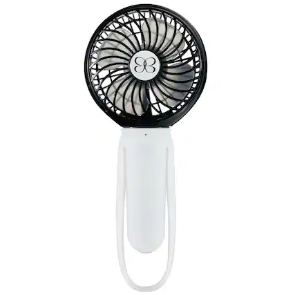 Front. BuggyGear - 3-Speed Turbo Fan and Flashlight - White/Black.