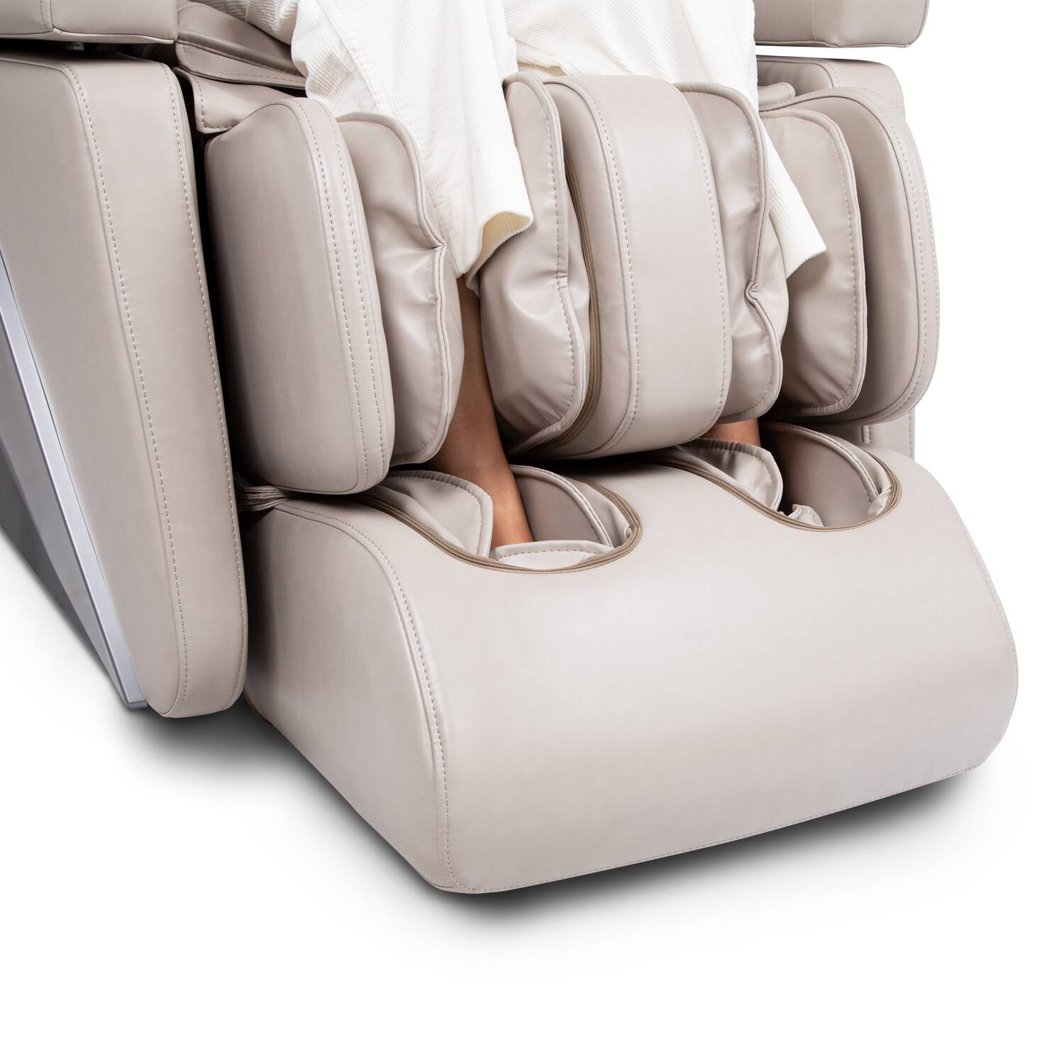Alt View 2. Osaki - Ador - Allure 3D Zero Gravity Massage Chair With Calf Rollers - Taupe.