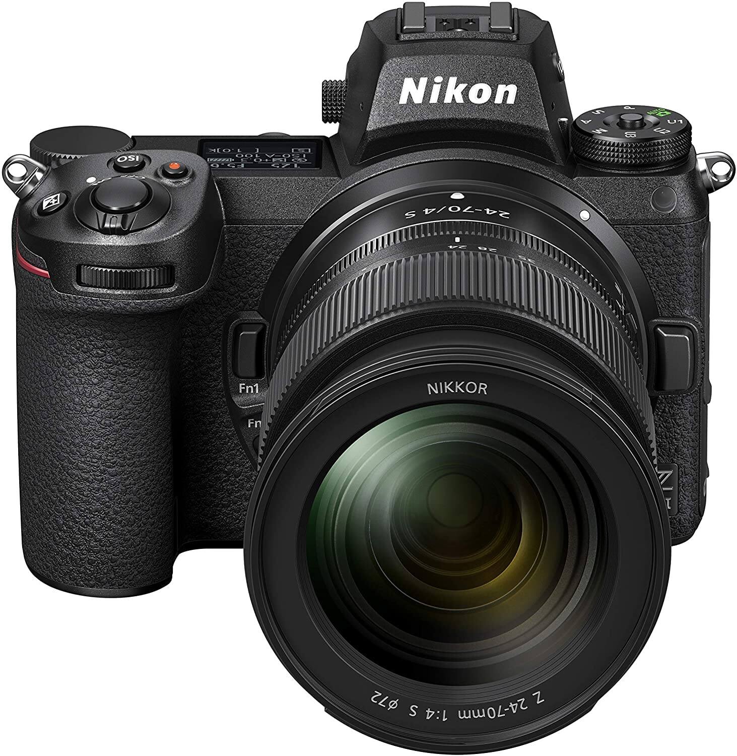 Nikon WA 4 - I U ISO YOL 3 I 100 L03 E P0-EIC 5IdI O 21 S 24-70/4 Fn1 NIKKOR Fn 72 Z S 1:4 24-70mm
