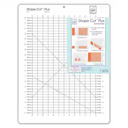 AccuQuilt - June Tailor Shape Cut Plus Ruler - White
