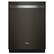 Front. Whirlpool - Whirlpool - 24” Stainless Steel Dishwasher with AI Intelligent Wash - 47 dBA .- Print Resistant Black Stainless - Print Resist Blk Stnlss.