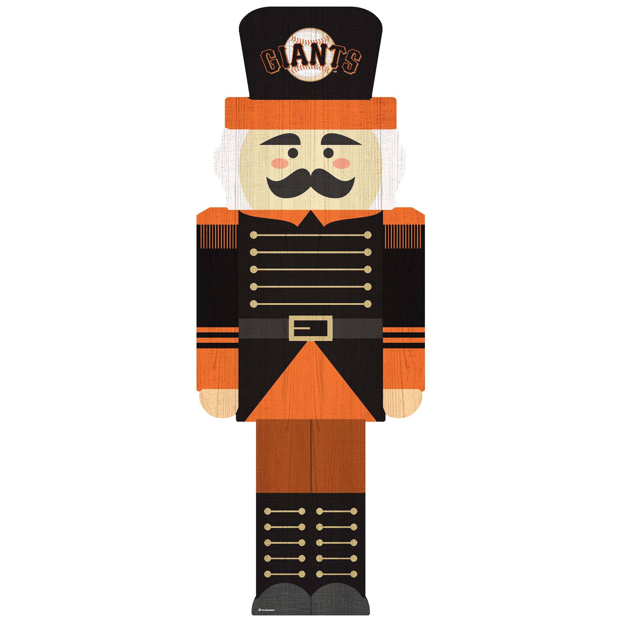 San Francisco Giants 31'' Nutcracker Leaner