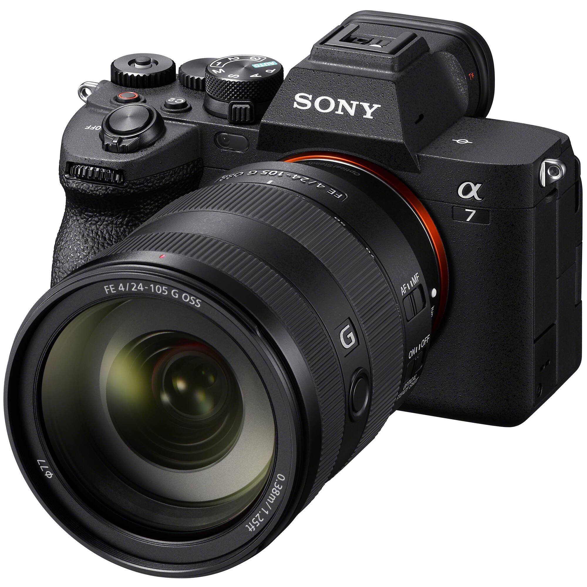 SONY  
α7  
FE 4/24-105 G OSS  
AF/MF  
1:2.8-4  
45°  
109  
0.38m/1.25ft