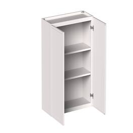 Boyel Living - 30-in W x 36-in H x 12-in D Slim Shaker RTA Kitchen Wall Cabinet with Soft-Close - Snow White