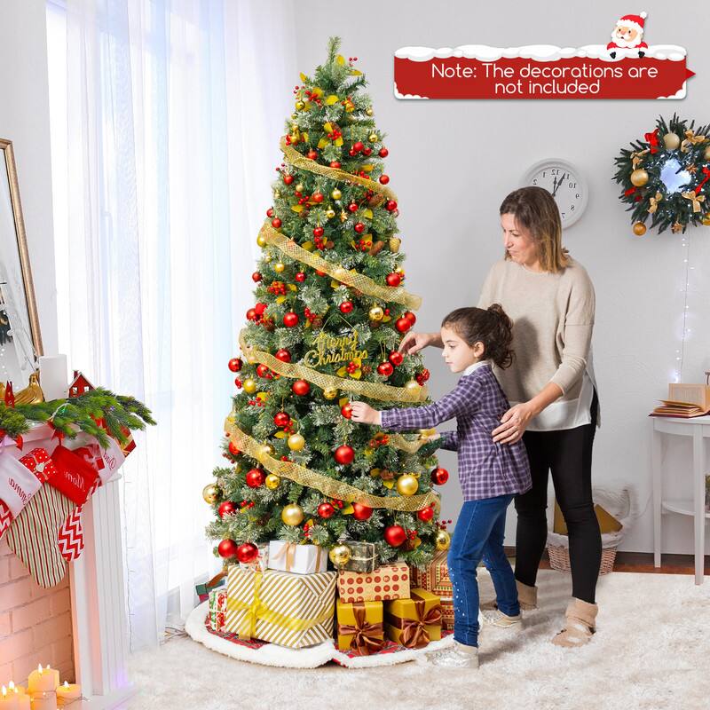 Note: The decorations are not included