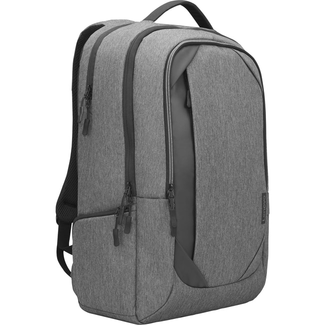 Lenovo - Carrying Case (Backpack) for 17" Notebook - Water Resistant - Thermoplastic Polyurethane (TPU) - Charcoal Gray