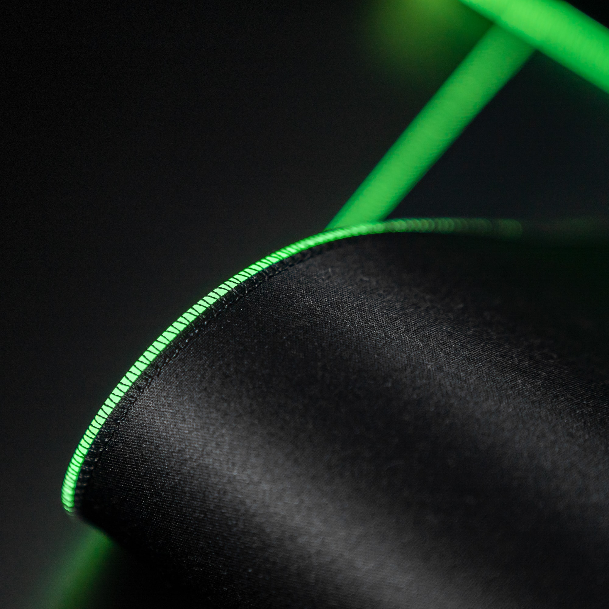 Alt View 1. Turtle Beach - Sense AIMO XXL Ultra-Wide RGB Illumination Gaming Mousepad - Black.