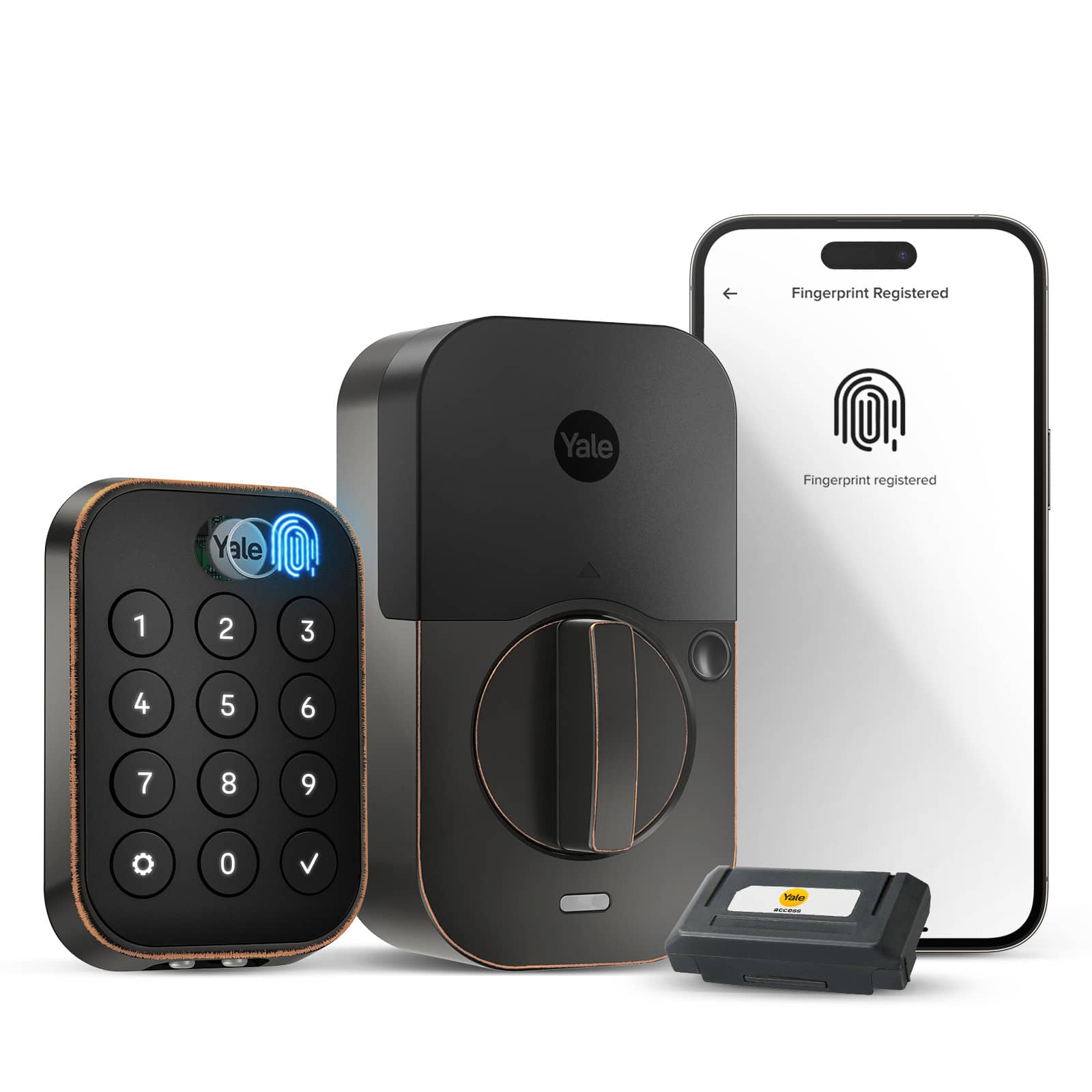 Yale - Assure Lock 2 Touch Key-Free Keypad with Wi-Fi - Oil Rubbed Bronze - Oil-Rubbed Bronze price history on PriceWatchPro
