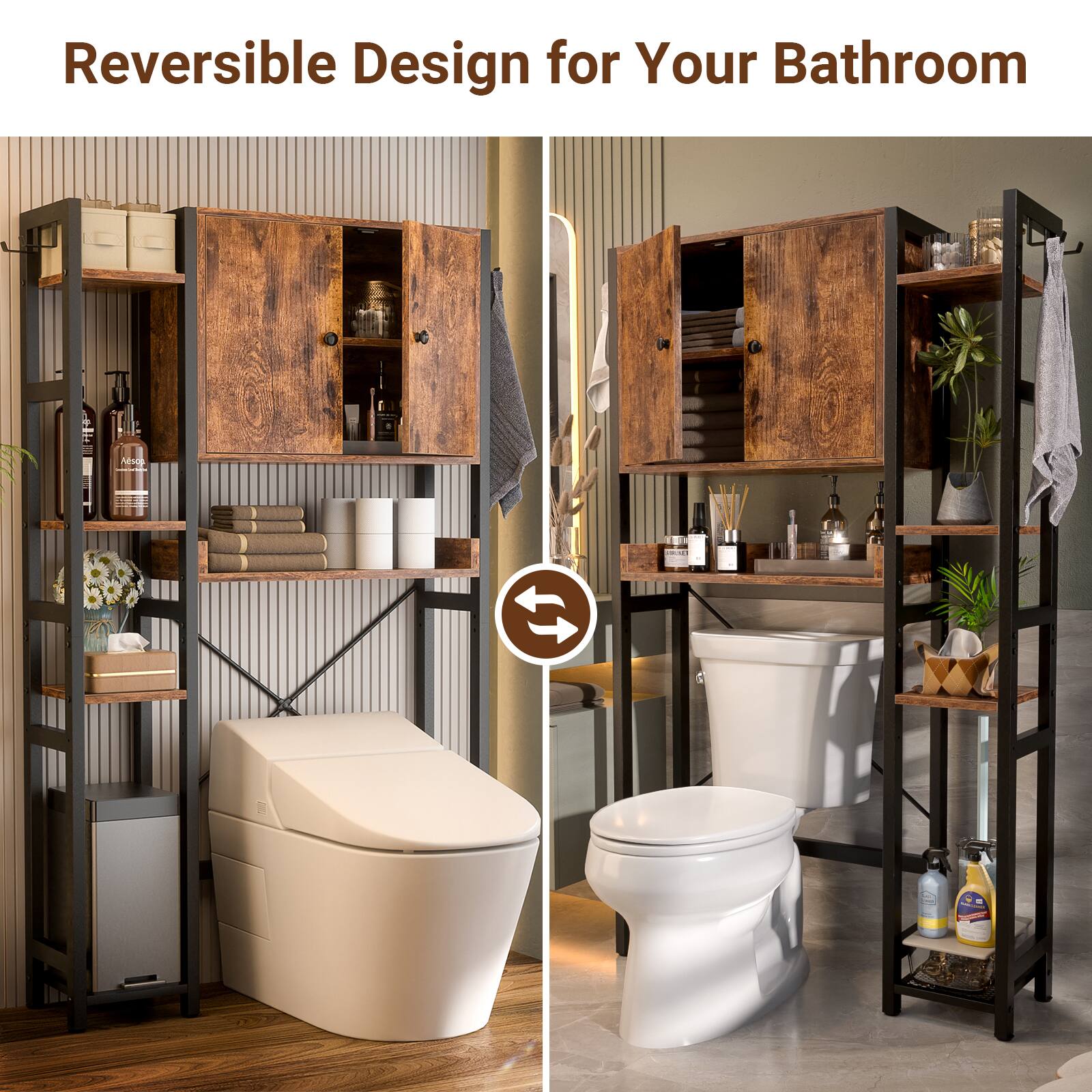 Reversible Design for Your Bathroom