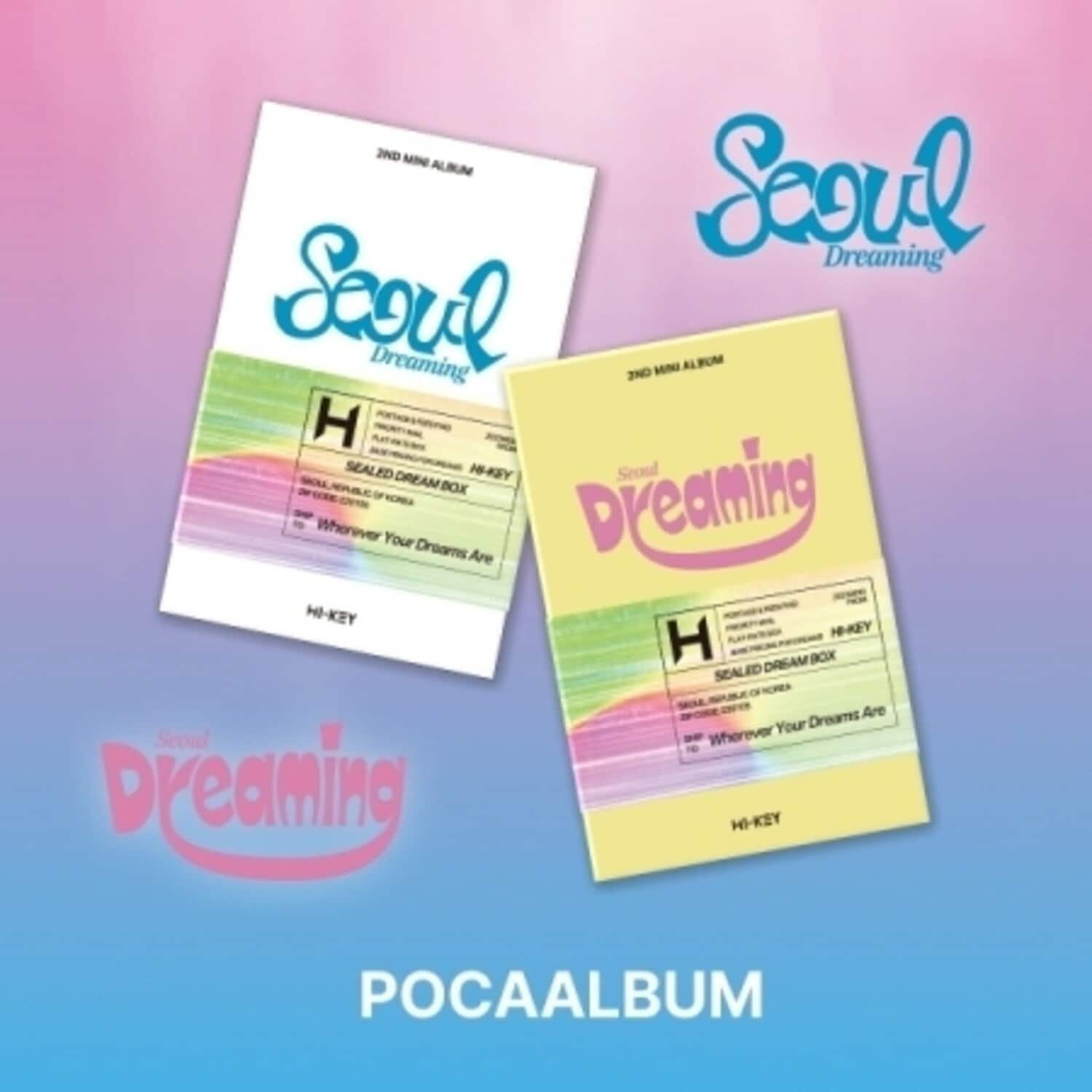 H1-Key - Seoul Dreaming - Poca QR Card Album - incl. 2 Photocards, Sticker + Photostand Package   - DISCLESS DIGITAL [Digital Download] price history on PriceWatchPro