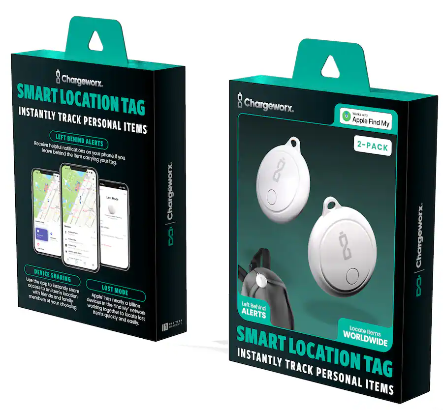 Chargeworx Find My tracker pack White CHA-CX5353WH Best Buy