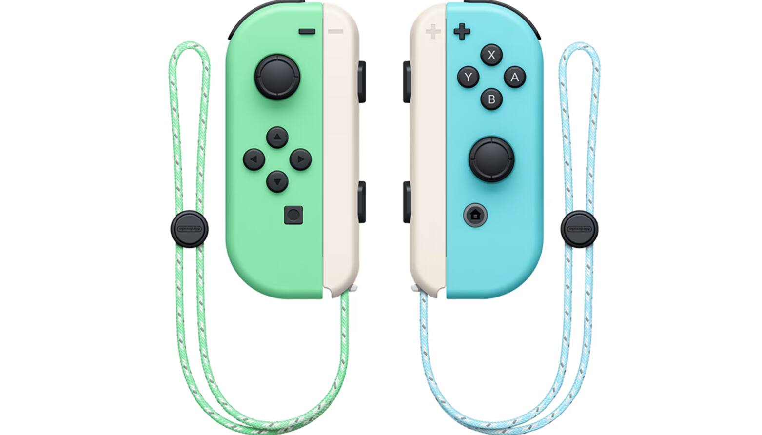 Alt View 5. Nintendo - Nintendo Switch Gaming Console,Animal Crossing New Horizons Edition,32GB eMMC+1TB Dock Set,Blue & Green Joy-Con - Blue & Green.