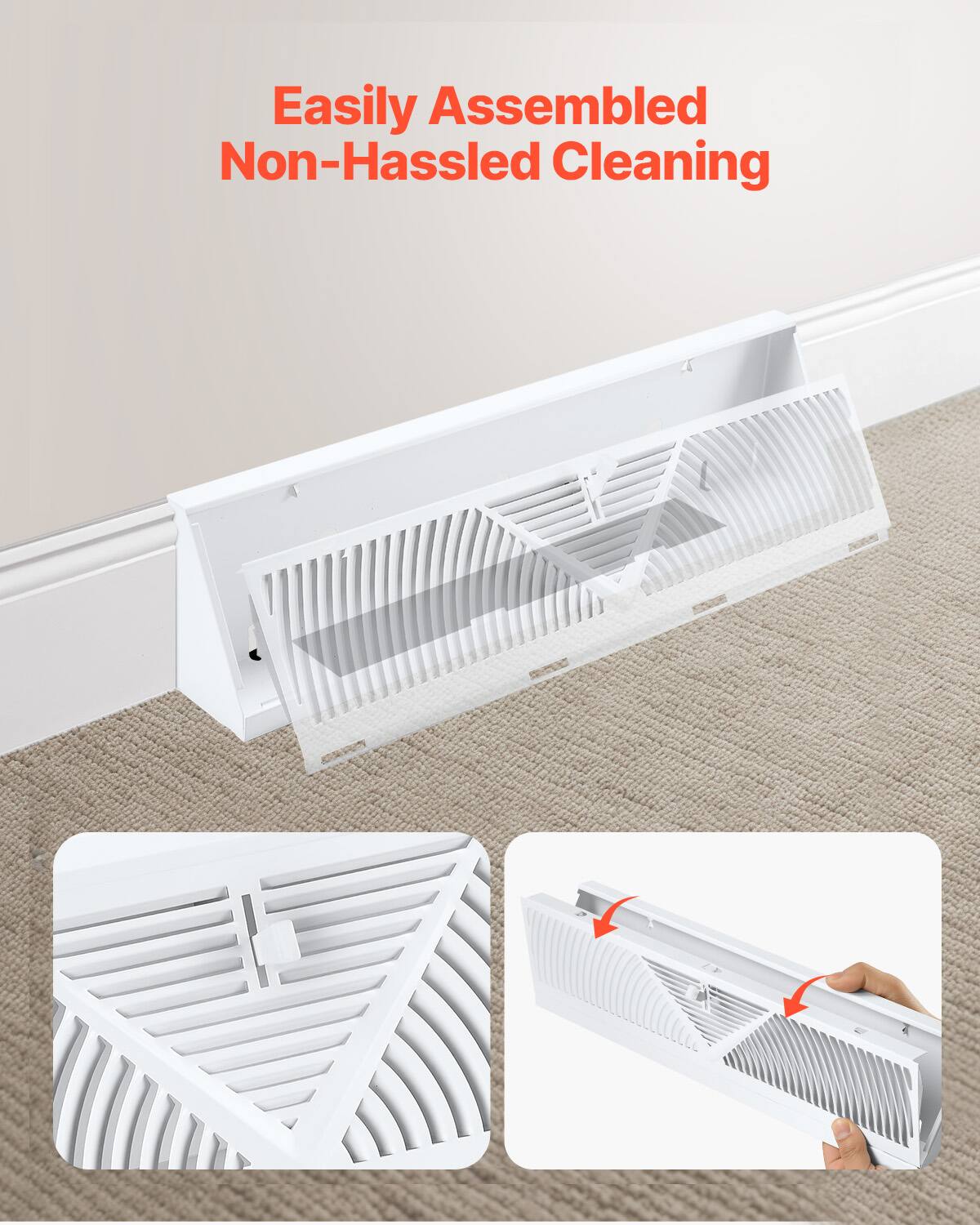 Easily Assembled Non-Hassled Cleaning