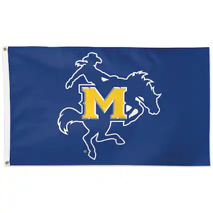 Front. WinCraft - McNeese State Cowboys 3' x 5' Logo One-Sided Flag - Multicolor.