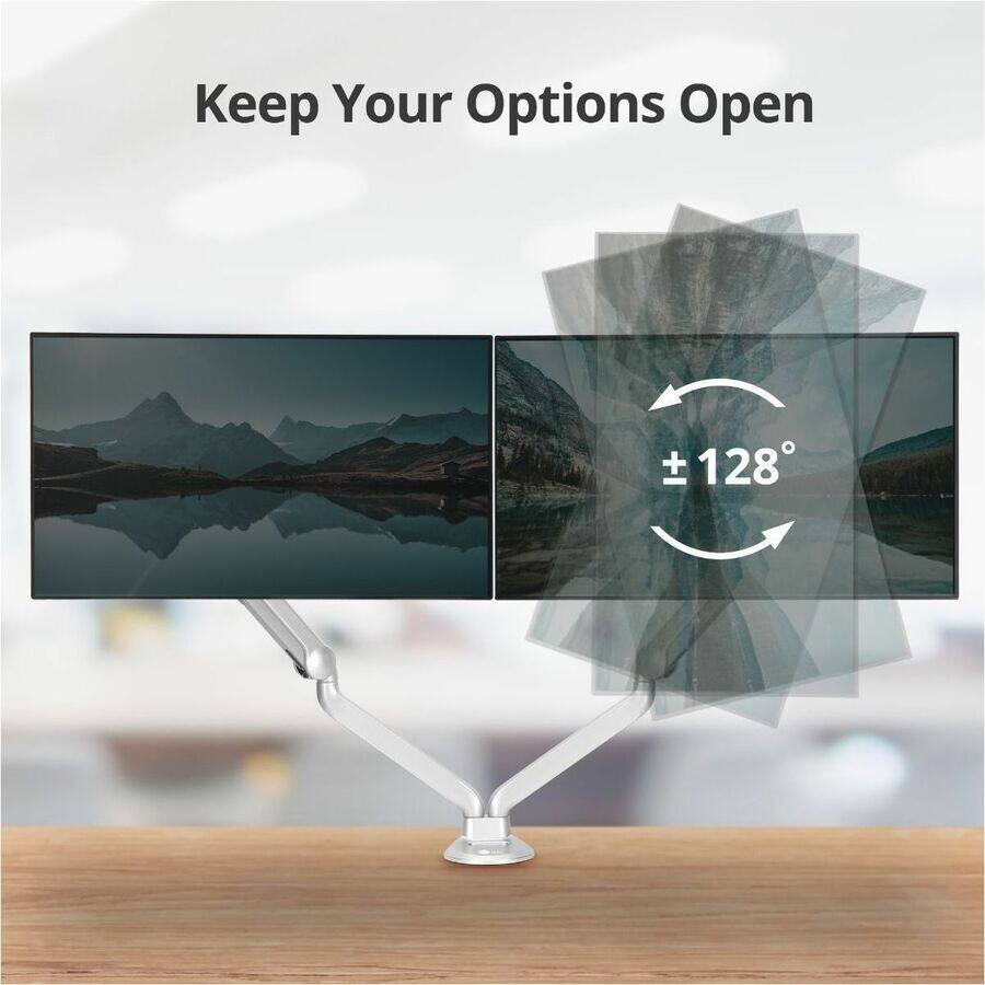 Keep Your Options Open

±128°