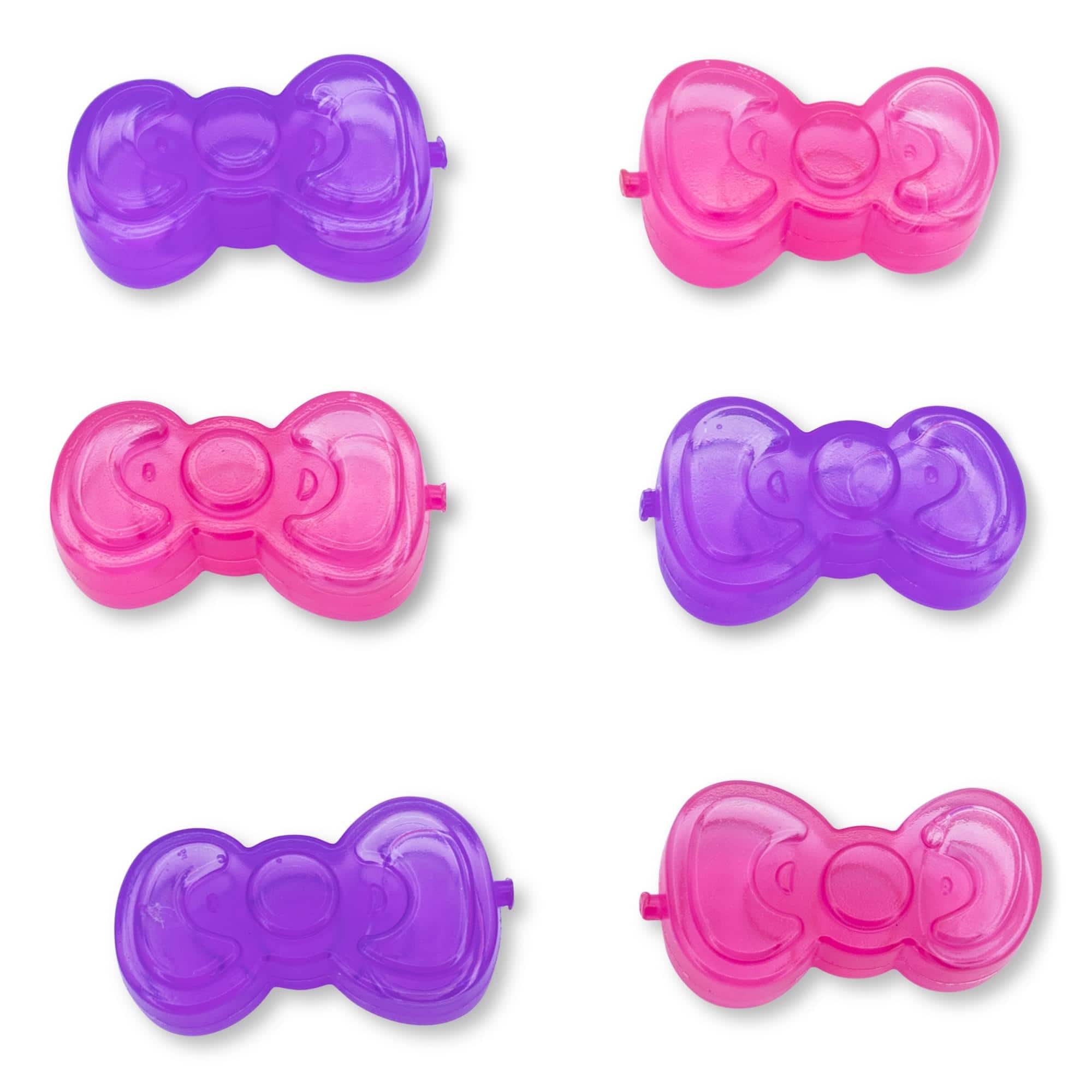 Sanrio Hello Kitty Pretty Bows Reusable Plastic Ice Cubes | Set of 6 - Pink