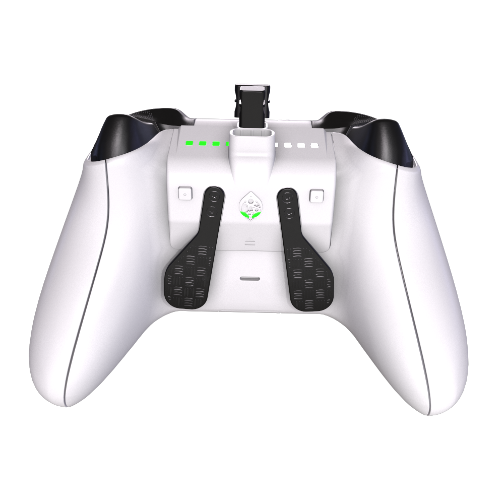 Alt View 12. Collective Minds - Strike Pack Dominator 2 Back Paddle adapter for standard Series X | S and Xbox One Controllers - White.