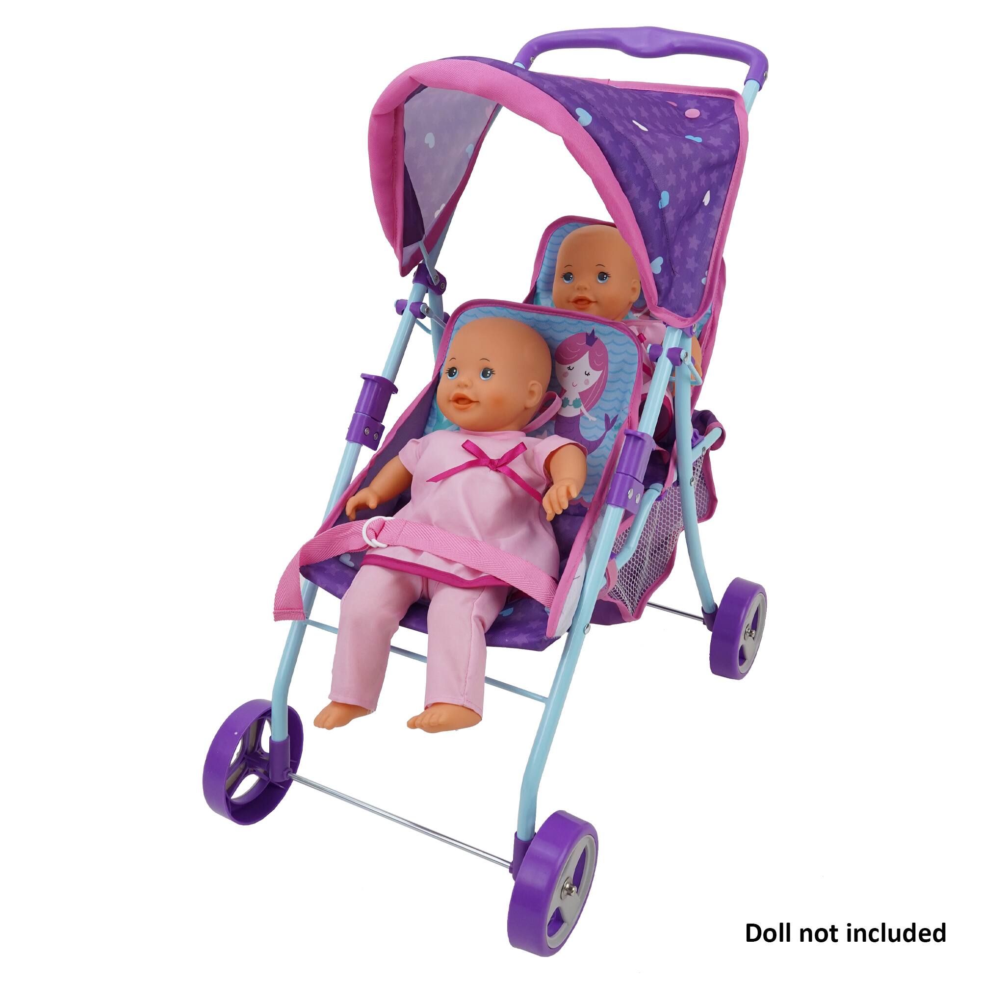 Doll not included.