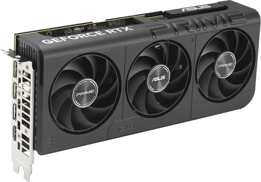 The text on the image reads: "GeForce RTX 2080 Ti + ASUS Prime DF RGB 304".