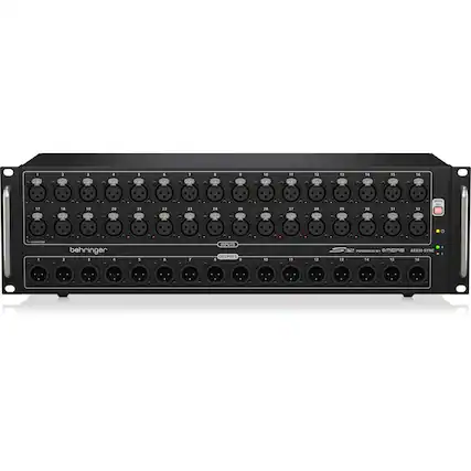 1
2
3
4
5
6
7
8
9
10
11
12
13
14
15
16
17
18
19
20
21
22
23
24
25
26
27
28
29
30
31
32
NUTE ALL
WE
PHANTOM 1
behringer 2 3 4
!
INPUTS OUTPUTS 8 9
10
11
12
S32 POWERED BY OMBAS AESSO SYNC 13 14 15 16