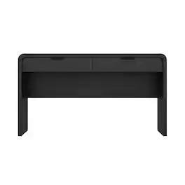 Manhattan Comfort - Grace Modern 54" Office Desk - Black/Gold