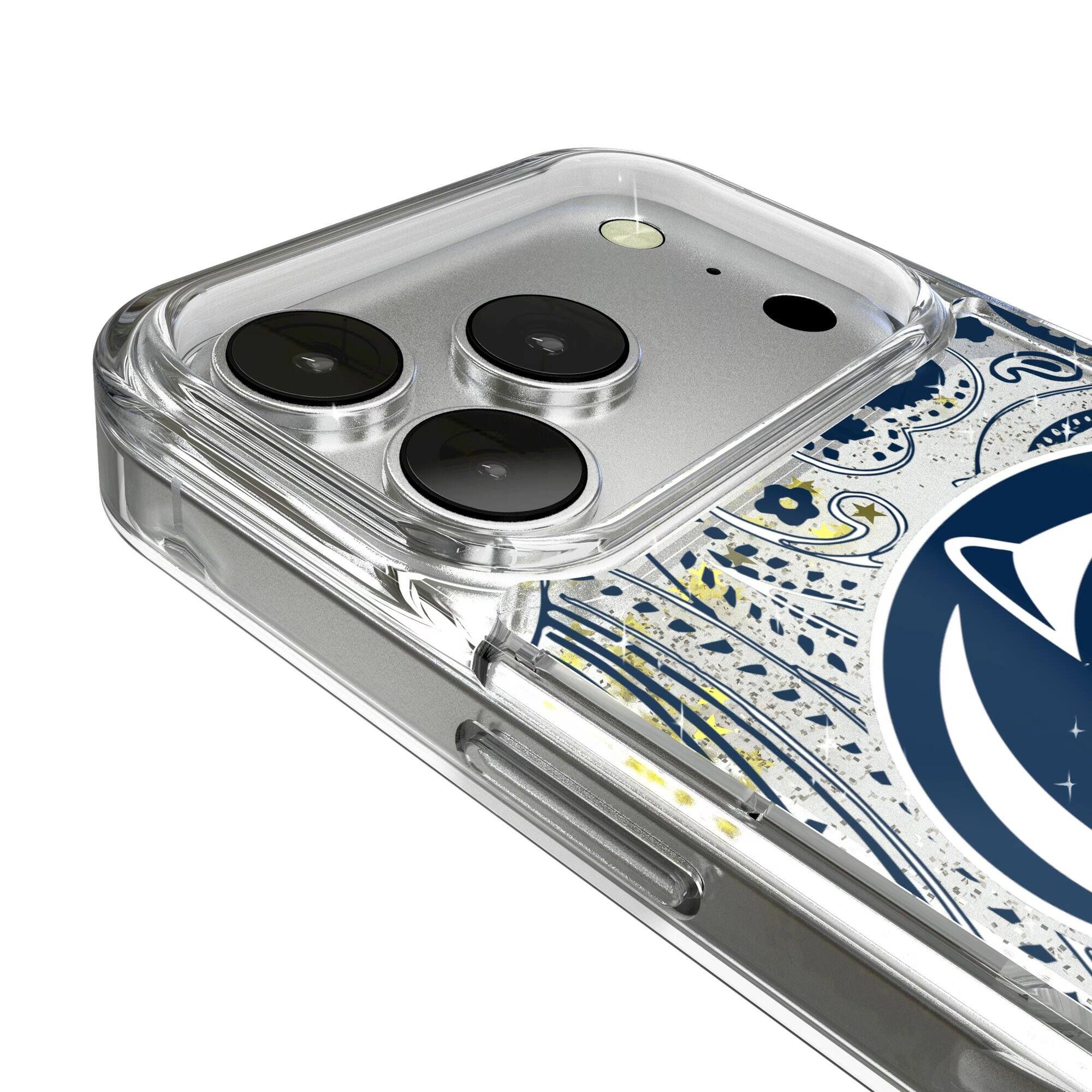 Alt View 2. Keyscaper - Penn State Nittany Lions iPhone Glitter Paisley Design Case - 14 - Multicolor.