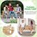 Foldable Middle Table
Easily switch between a cozy spot for 2 and a sociable gathering place for 3