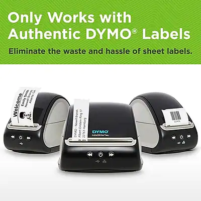 DYMO LabelWriter 550 Turbo Desktop Label Printer Black 2112553 - Best Buy