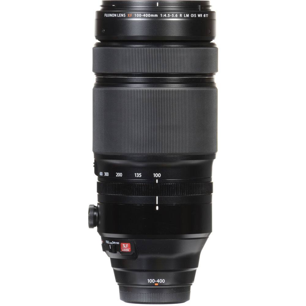 FUJINON LENS XF 100-400mm 1:4.5-5.6 R LM OIS WR 077  
100 200 300 400  
1:4.5-5.6 R LM OIS WR  
XF TK 100-400  
100-400  
ROLLS 59-1000  
XF