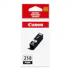 Canon Canor
SHAN 2019
Canon Canor
GENUINE Authentique GENUINO
PIXMA
Canon
POL Canon PGBX CA 250 - - Black - PGBK 250 Camon
250 PGBK