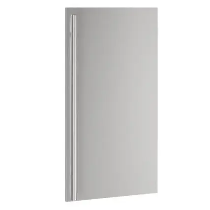 Front. U-Line - Stainless panel with handle for URNP115-IS01A Nugget Ice Machine.