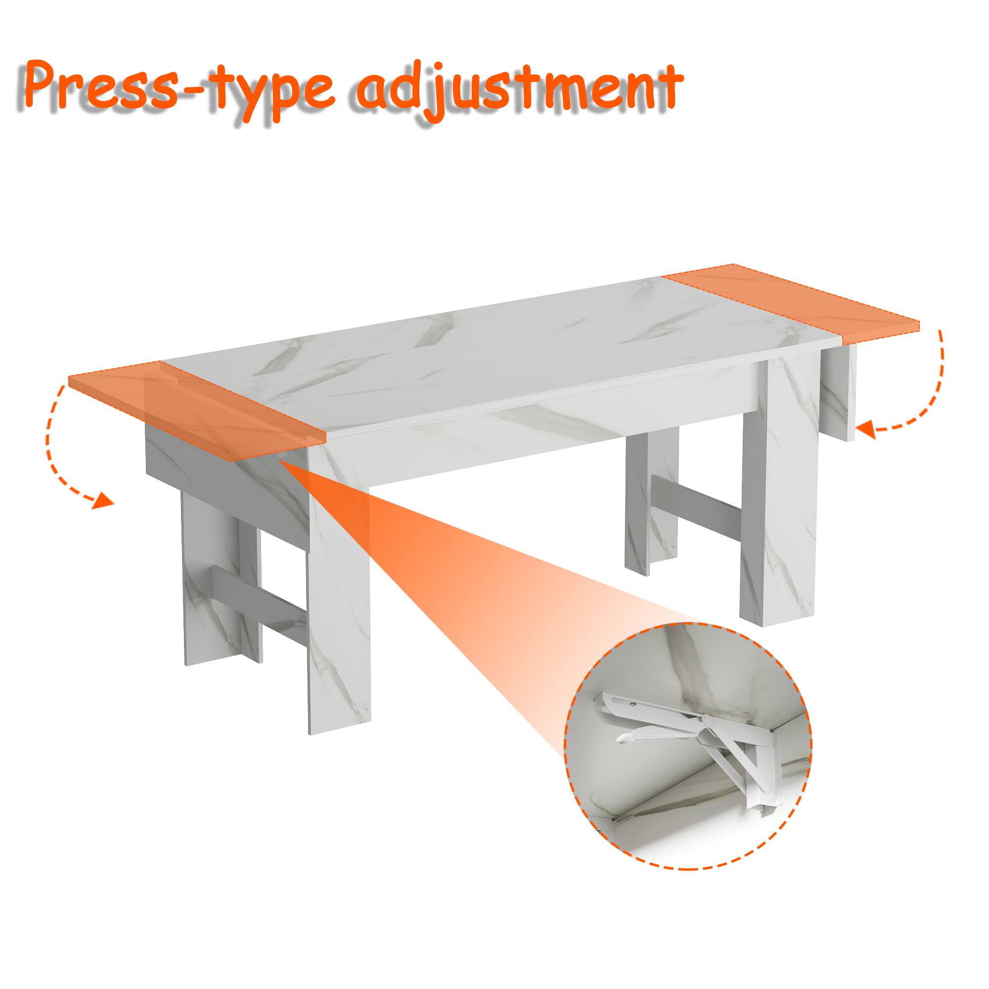 Press-type adjustment