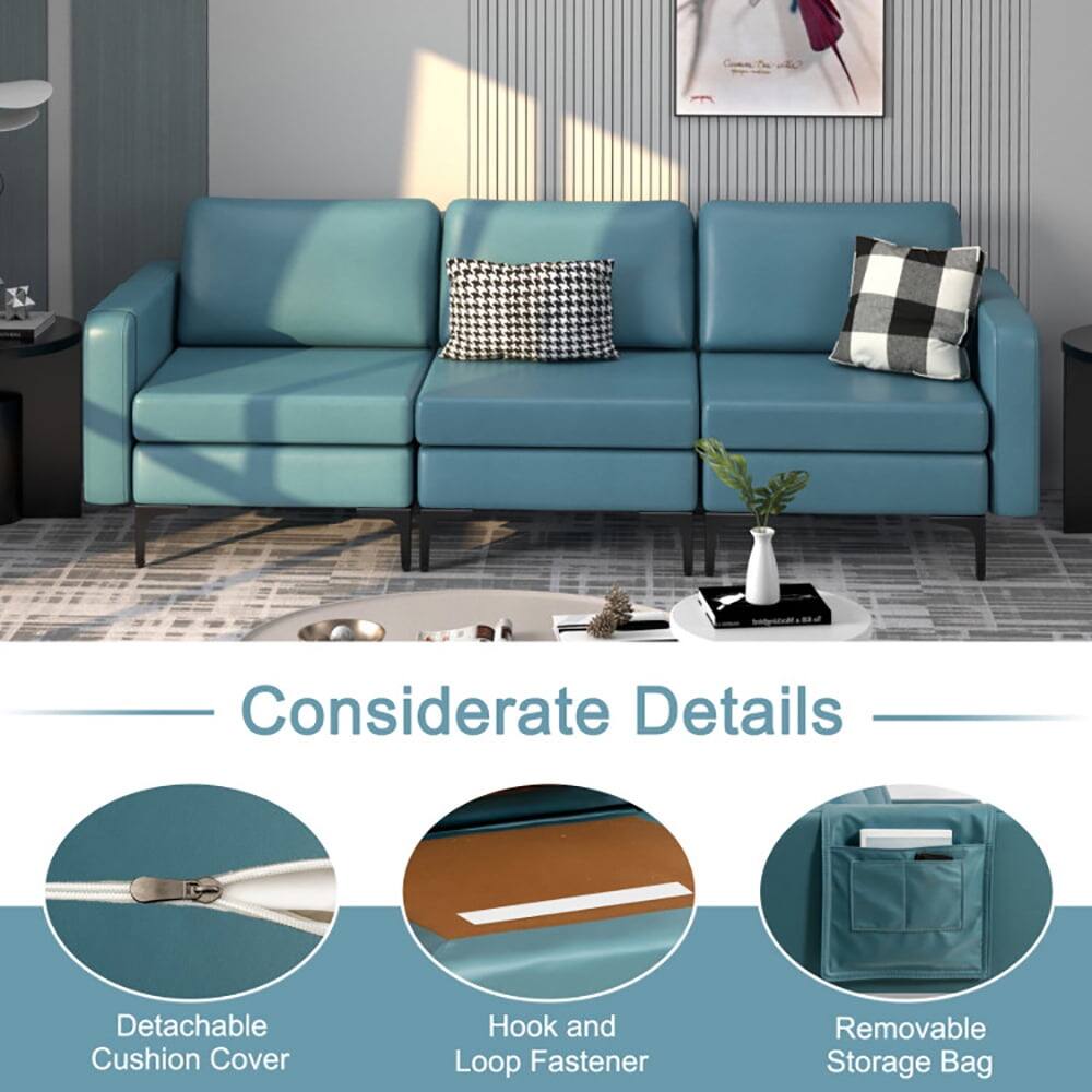 Considerate Details

- Detachable Cushion Cover
- Hook and Loop Fastener
- Removable Storage Bag