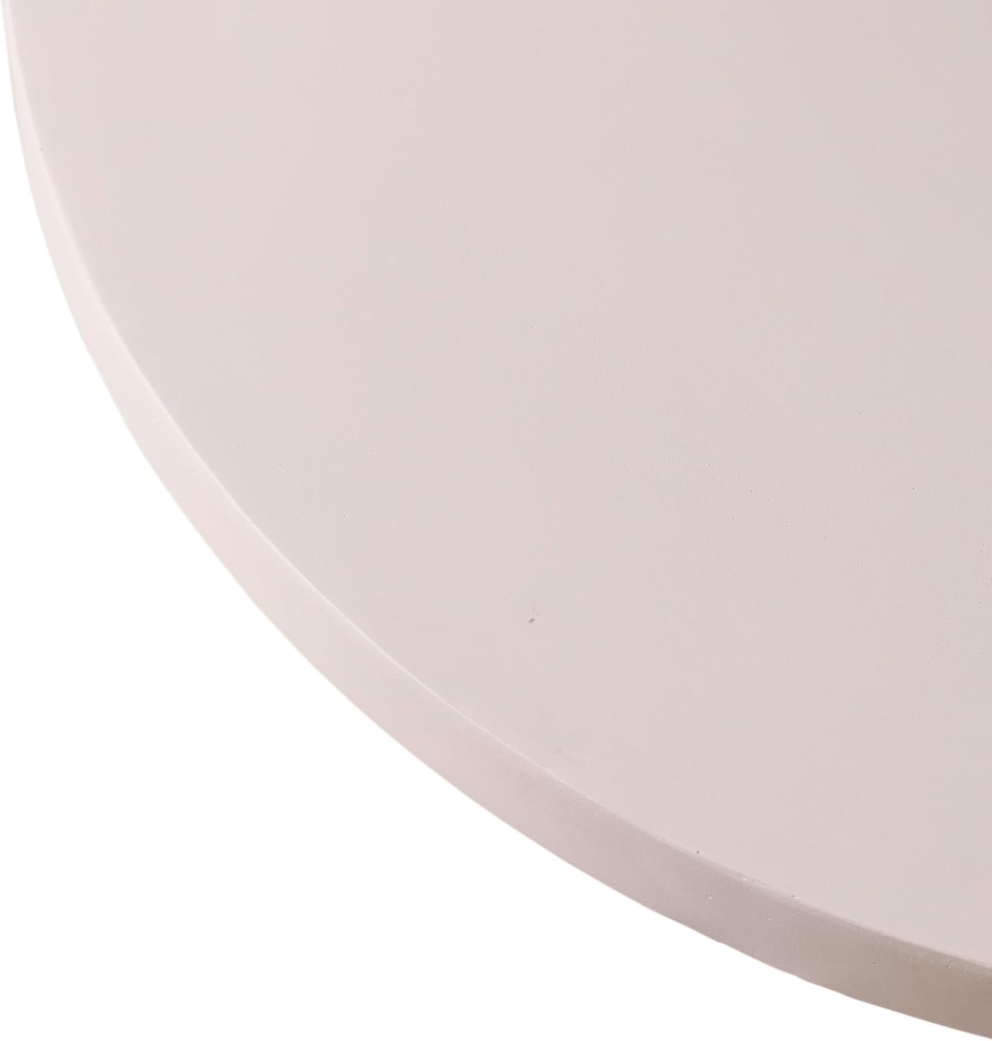 Alt View 5. LeisureMod - Dune Large Round Stone Side Table, Durable Fiberstone Indoor/Outdoor Pedestal Accent Table - Grey.