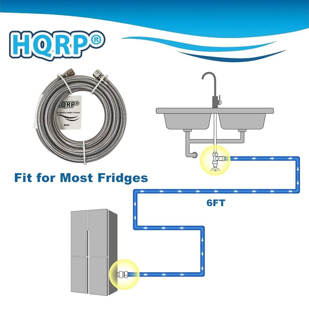 HQRP®  
Fit for Most Fridges  
6FT
