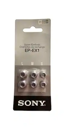 Sony - Replacement Ear Cushions - Gray