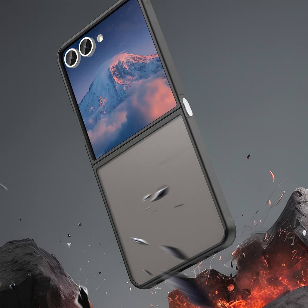 Alt View 5. Sahara - Venture Series Matte Case for Samsung Galaxy Z Flip7 - Scorpion Black.